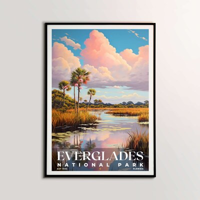 Everglades National Park Poster, Travel Art, Office Poster, Home Decor | S6 - image2